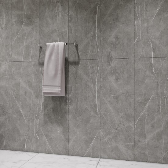 Панель композитная Ceramin 1180х392х3 мм Classen сатин marmi magallan grey 3,7 кв.м (8 шт.)