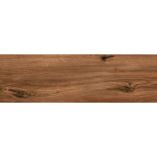 Керамогранит Cersanit Oakwood темно-коричневый 598х185х7,5 мм (11 шт.=1,216 кв.м)