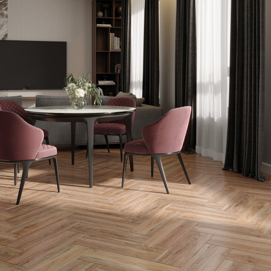 Керамогранит Cersanit Oakwood охра 598х185х7,5 мм (11 шт.=1,216 кв.м)