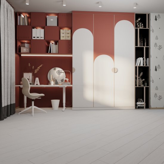 SPC плитка Дуб Москва класс 43 толщина 4 мм 2.16 м²