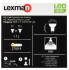 Лампа светодиодная Lexman Clear GU10 220 В 7.5 Вт спот 700 лм теплый белый цвета света