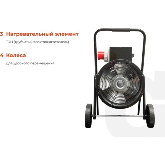 Пушка тепловая электрическая Gigant EHR-30