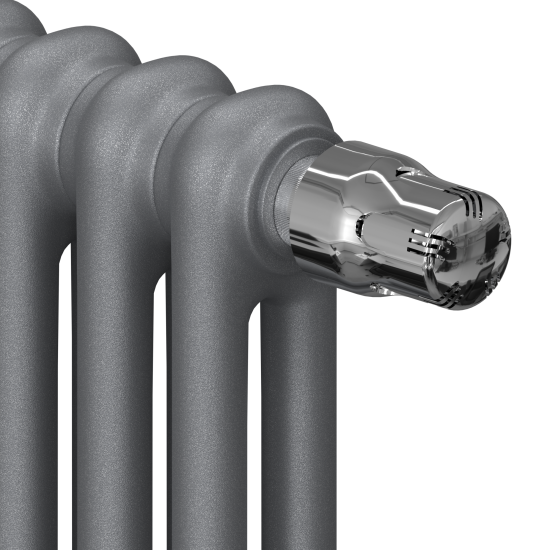 Радиатор трубчатый Rifar Tubog TUB 2180-04-DV1-TI 1735/66 4 секции нижнее подключение сталь титан