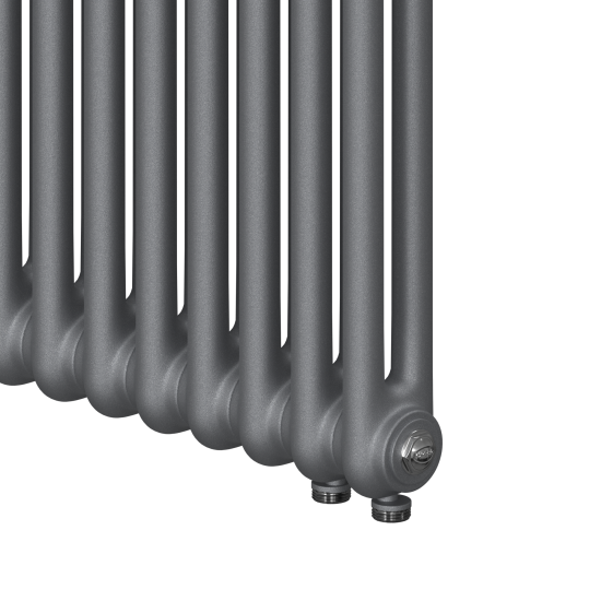 Радиатор трубчатый Rifar Tubog TUB 2180-04-DV1-TI 1735/66 4 секции нижнее подключение сталь титан