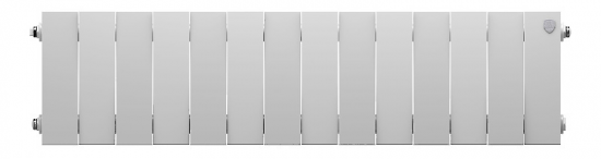 Радиатор секционный Royal Thermo Pianoforte 200/100 14 секций боковое подключение биметалл белый