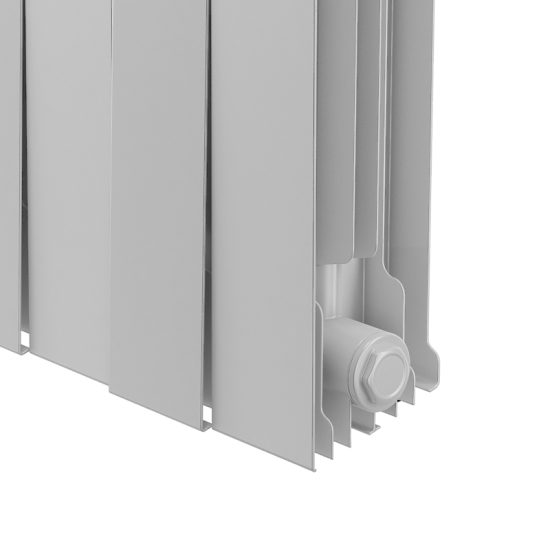 Радиатор секционный Royal Thermo Pianoforte 200/100 16 секций боковое подключение биметалл белый