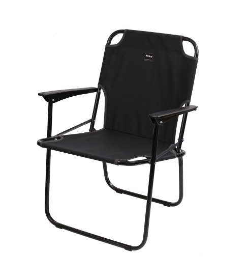 Кресло КС4/4 складной 58x60.5x75 сталь/полиэстер цвет черный