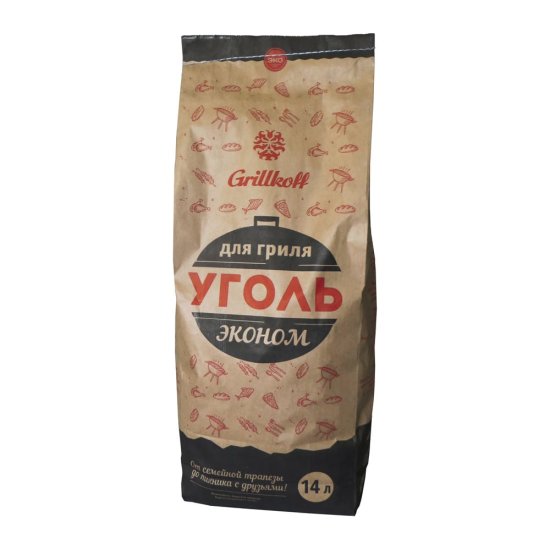 Древесный уголь для гриля Grillkoff эконом