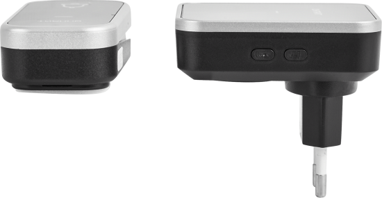 Дверной звонок беспроводной Онлайт ODB-D-AC05-1V1-BL 36 мелодий цвет черный