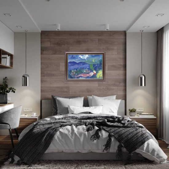 Комплект панелей ПВХ Lako Decor LKD-81117-2 сосна кашмир 914.4x152.4x2 мм 2.508 м² 18 шт.