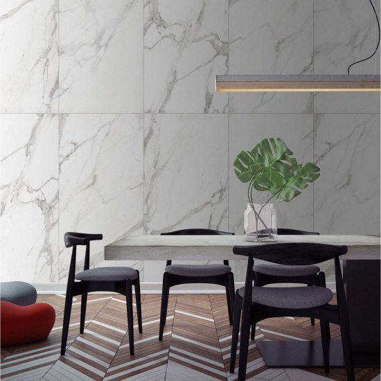 Комплект панелей ПВХ Lako Decor LKD-81020-1 мрамор вермон 300x300x2 мм 2.52 м²