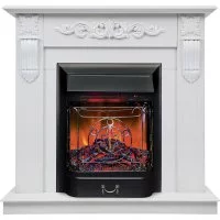Каминокомплект RealFlame DOMINICA STD/EUG WT + MAJESTIC BL