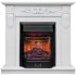 Каминокомплект RealFlame DOMINICA STD/EUG WT + MAJESTIC BL