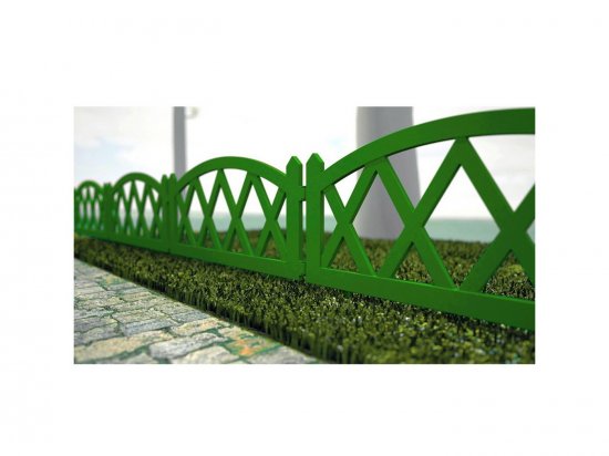 Ограждение Арка 240x26 см цвет зеленый