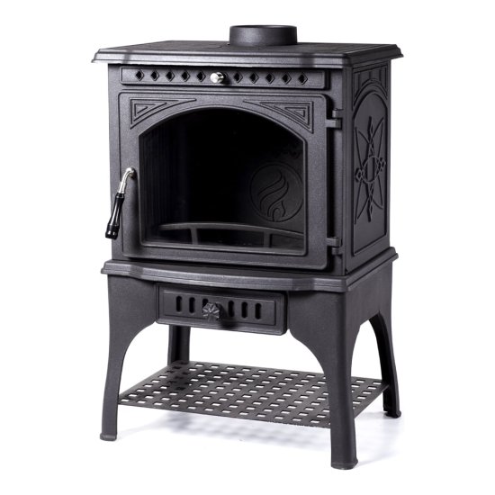 Чугунная отопительная печь Fireway Cooker