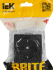 Розетка USB встраиваемая IEK Brite РЮш11-1-БрЧ с заземлением цвет черный