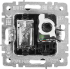 Розетка TV двойная встраиваемая IEK Brite РТВ/РК12-БрШ RJ45 UTP cat 5e цвет шампань