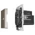 Розетка USB встраиваемая IEK Brite РЮ11-1-БрС цвет сталь
