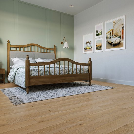 Плитка кварцвиниловая Natisston Glorious дуб медовый замковая 1,95 кв.м 4 мм с фаской художественная