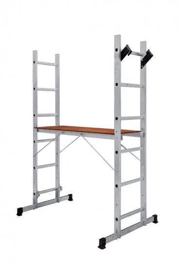 Лестница-трансформер подмости 2-секционные Наш до 1.8 м 12 ступеней