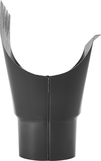 Воронка желоба сталь Интерпрофиль 150 мм 220 мм цвет серый