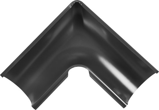 Угол внутренний желоба сталь 330 ммцвет серый