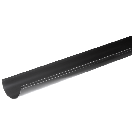 Желоб водосточный Интерпрофиль 125 мм 2 м цвет серый