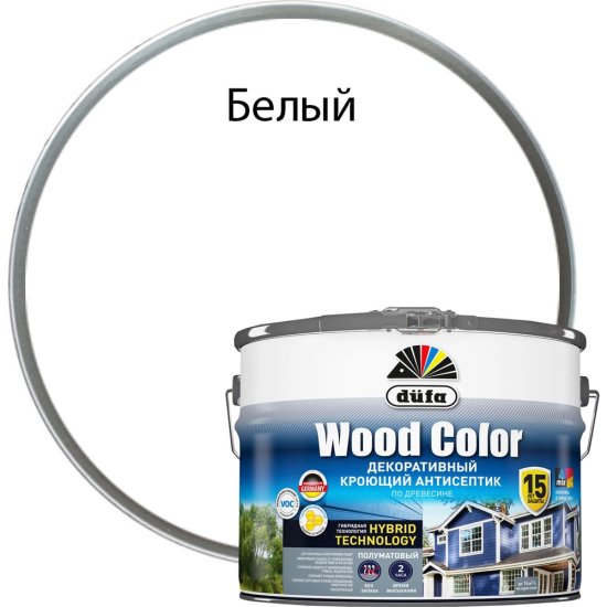 Кроющий антисептик Dufa WOOD COLOR