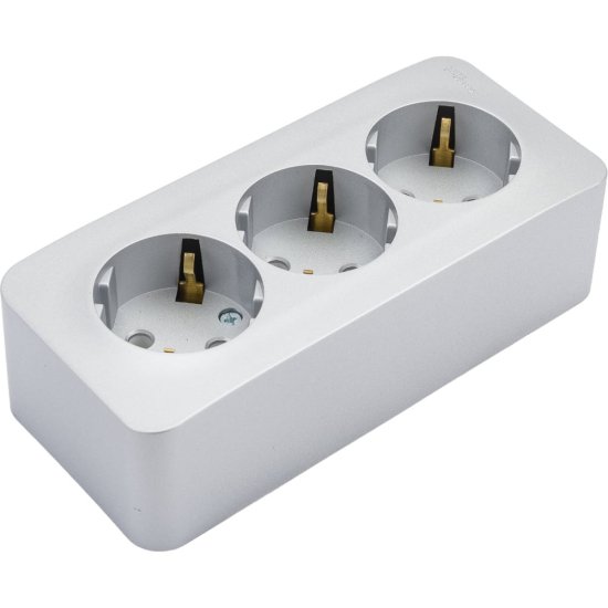 3-ая наружная розетка Systeme Electric Blanca