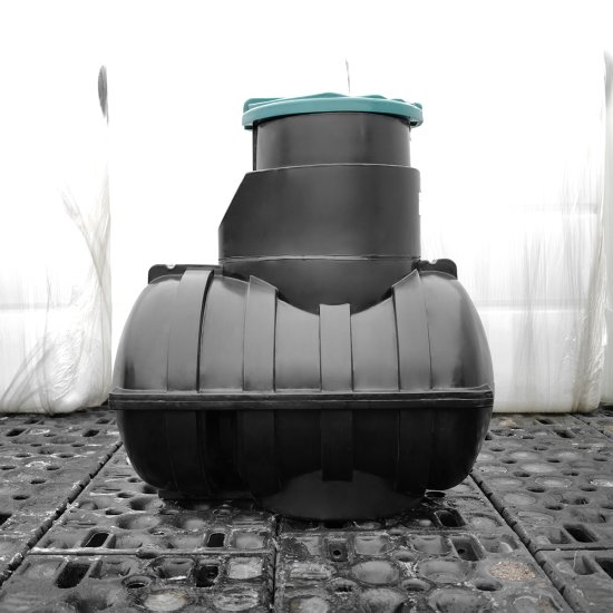 Септик Rostok Дачный черный 1500 л 450 л/сутки