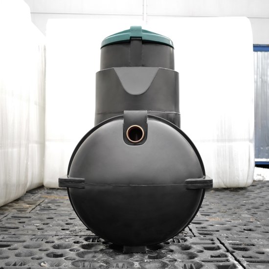 Септик Rostok Дачный черный 1500 л 450 л/сутки