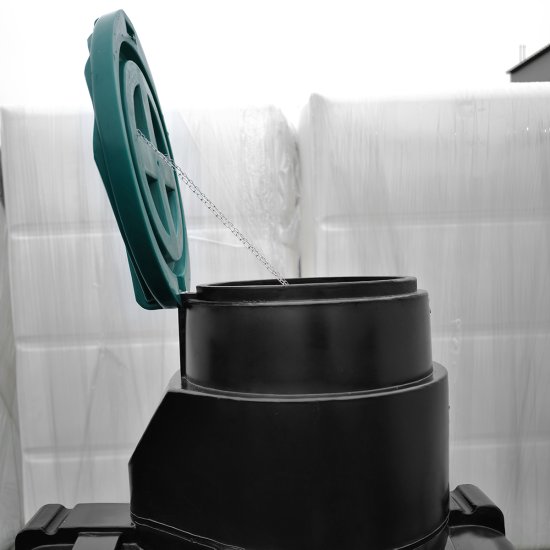 Септик Rostok Дачный черный 1500 л 450 л/сутки