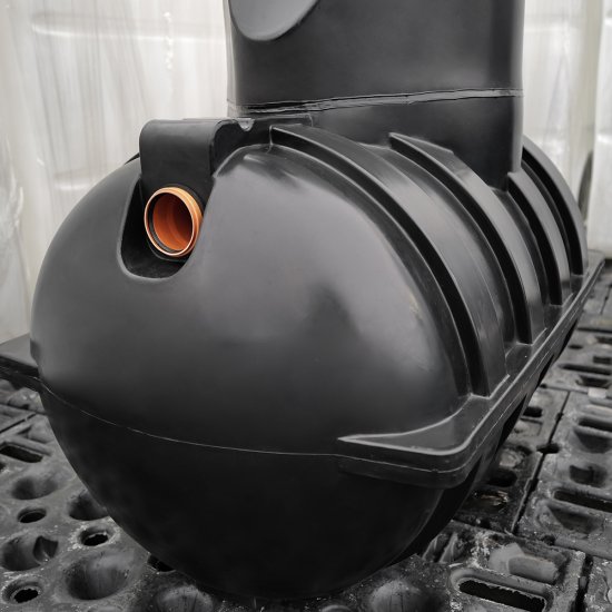 Септик Rostok Дачный черный 1500 л 450 л/сутки