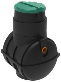 Септик Rostok Мини черный 1000 л 300 л/сутки