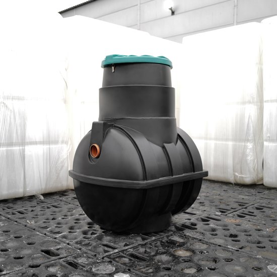 Септик Rostok Мини черный 1000 л 300 л/сутки