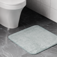 Коврик для туалета Swensa Ping 50x50 см цвет голубой