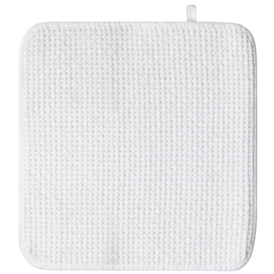 Коврик для туалета Swensa Slot 50x50 см цвет белый