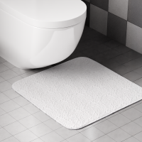 Коврик для туалета Swensa Ping 50x50 см цвет белый