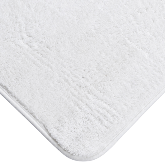 Коврик для туалета Swensa Ping 50x50 см цвет белый