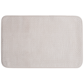 Коврик для ванной Swensa Slot 50x80 см цвет светло-бежевый