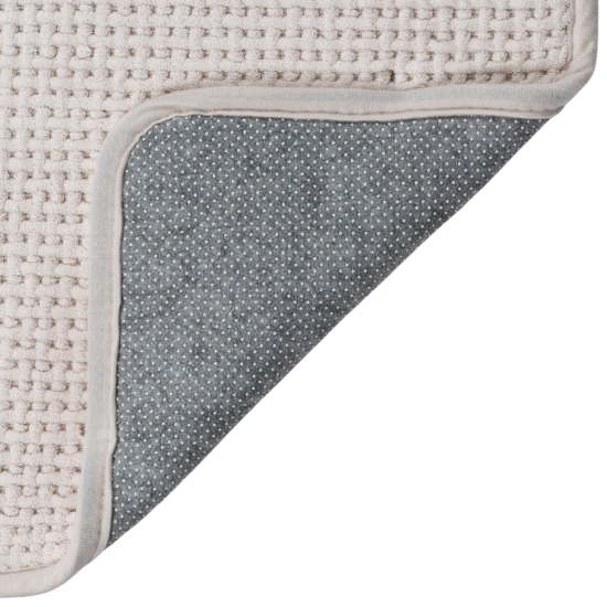 Коврик для ванной Swensa Slot 50x80 см цвет светло-бежевый