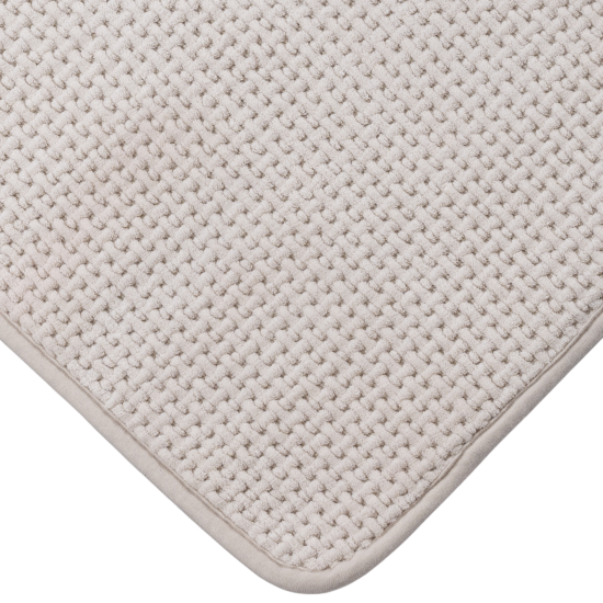 Коврик для ванной Swensa Slot 50x80 см цвет светло-бежевый