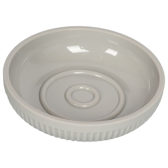 Мыльница Swensa Noor SWP-2403-GRY-04 пластик цвет серый