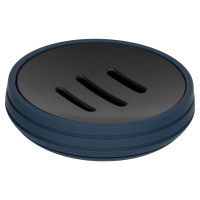 Мыльница Swensa Lago SWP-2410-BLU-04 пластик цвет синий