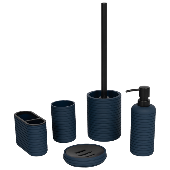 Мыльница Swensa Lago SWP-2410-BLU-04 пластик цвет синий