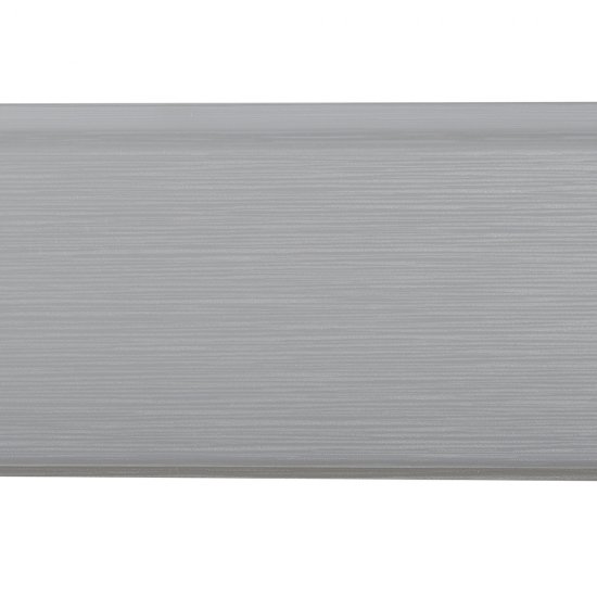 Плинтус ПВХ напольный Winart 72 мм меркурий 2200 мм Г-профиль со съемной панелью