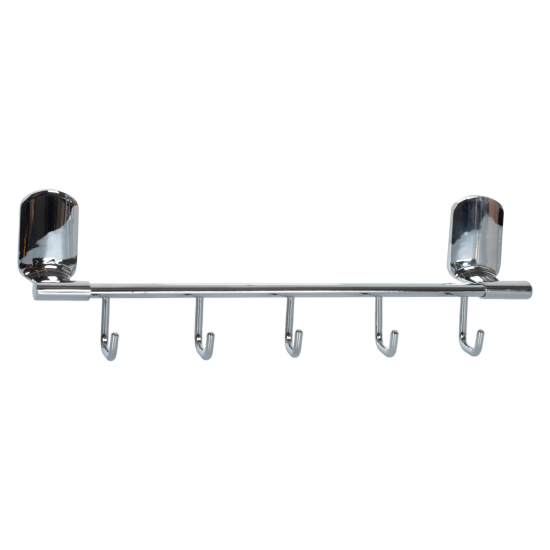 Вешалка Swensa Slick SWR-5600-11, металл, 5 крючков, цвет хром