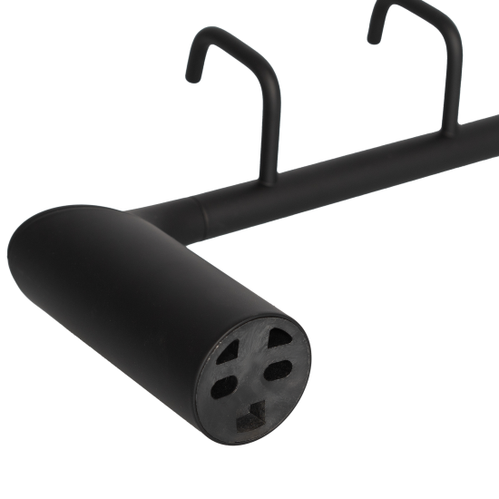 Вешалка Swensa Lock SWR-6600-11-BLK, нержавеющая сталь, 5 крючков, цвет черный