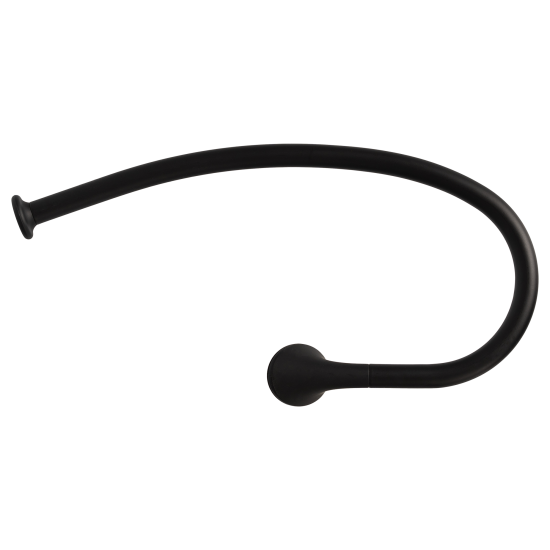 Держатель для полотенец Swensa Lock SWR-6600-07-BLK кольцо цвет черный