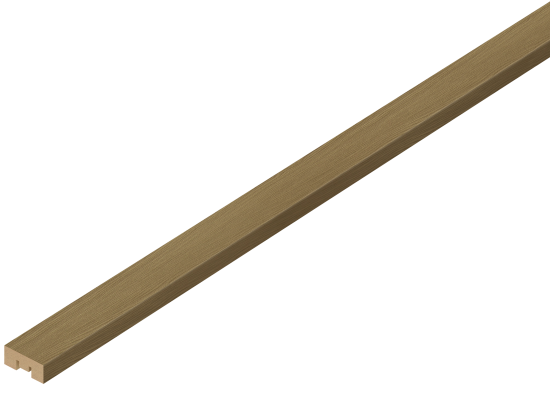 Рейка МДФ Дуб Тангент натуральный 280x4x1.6 см